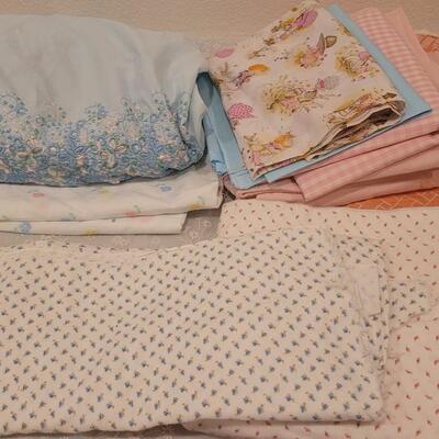 Lot 99: Mixed Cotton & Flannel Fabric (Most 2 yards or more) 