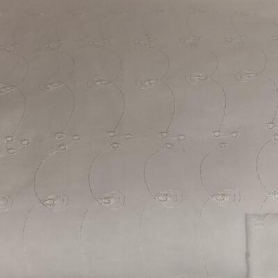 Lot 100: White Embroidered Fabric and Prints (Most 2 yards or more)