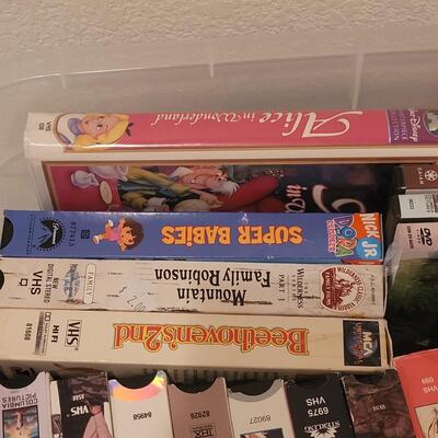Lot 101: DVD & VHS Lot