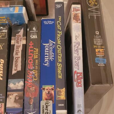 Lot 101: DVD & VHS Lot