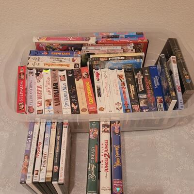 Lot 101: DVD & VHS Lot
