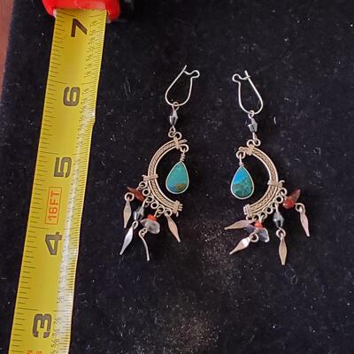 Filigree Drop Earrings 