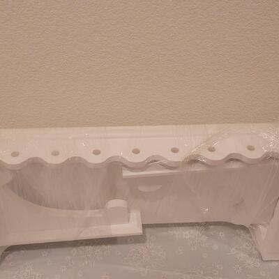 Lot 104: New 24" Scalloped Shelf #1