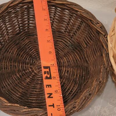 Lot 107: (3) Baskets