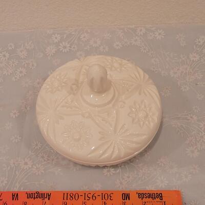 Lot 110: White Candy Dish