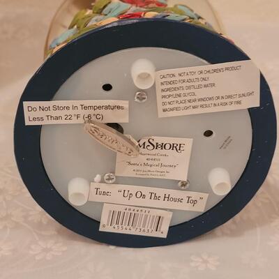 Lot 115: Jim Shore "Santa's Magical Journey" Snow Globe