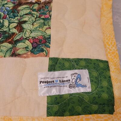 Lot 121: (2) Quilted Lap Blankets