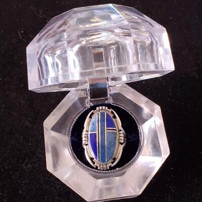 Francisco A Sterling Inlay Ring 