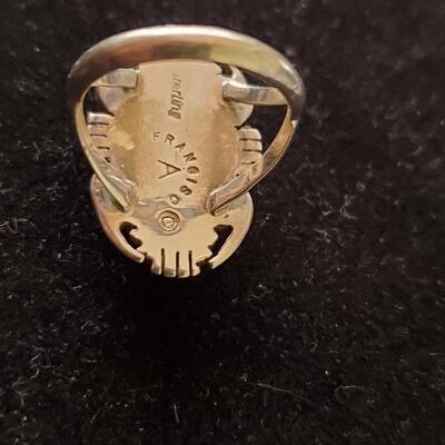 Francisco A Sterling Inlay Ring 