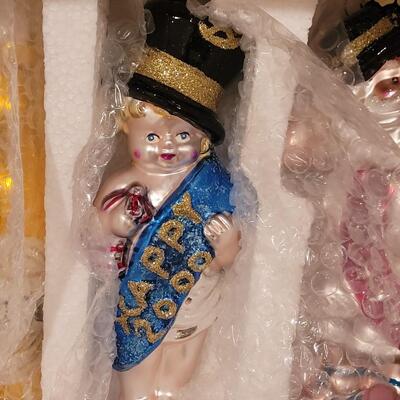 Lot 130: Millennium Ornaments 