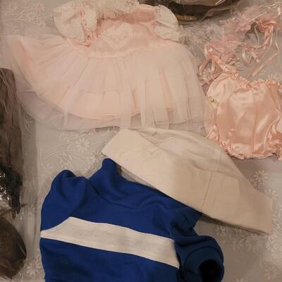 Lot 143: Vintage Doll Clothes & Accessories 