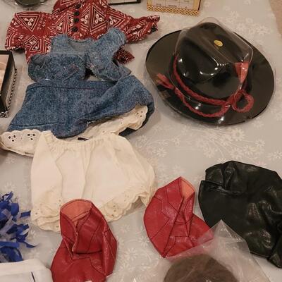 Lot 144: Vintage Doll Clothes & Accessories 