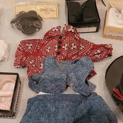 Lot 144: Vintage Doll Clothes & Accessories 