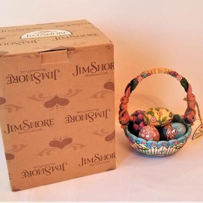 Lot #249  Jim Shore  "Hunting Eggs, Finding Joy" - 2006