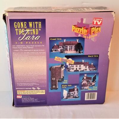 Lot #252  Gone with the Wind 3d Puzzle in Box