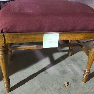 Stool 19"T x 13"L x 21Â½"W -Item #130