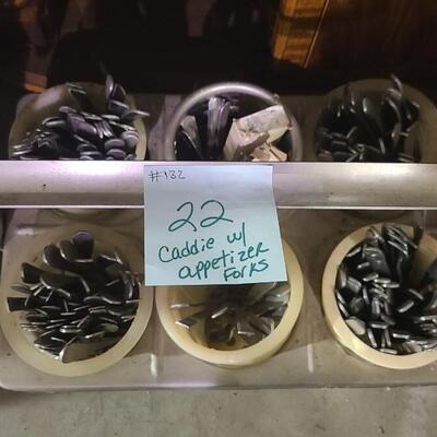 Caddie+Appetizer Forks -Item #132