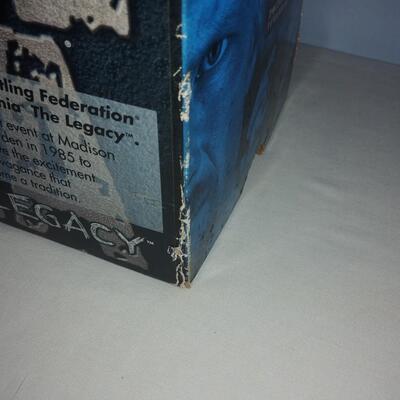 Wrestlemania-The Legacy VHS box set