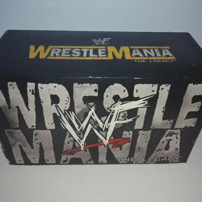 Wrestlemania-The Legacy VHS box set