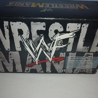 Wrestlemania-The Legacy VHS box set