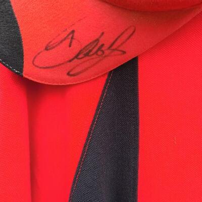 Lot 165: Dale Earnhardt Jr Autographed Hat and Shirt 