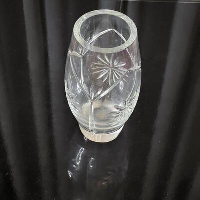 Crystal Flower Bud Vase