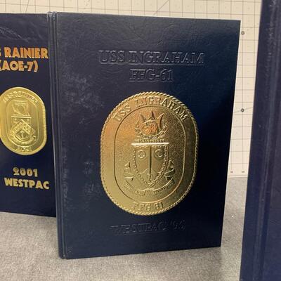 #31 USS Ingrham & Rainier Yearbooks
