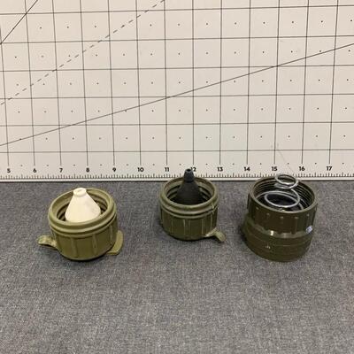 #59 Military Canister Lids/Tops