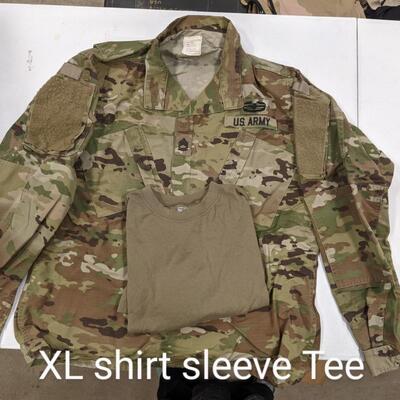 #138 Army Jacket & Short Sleeve Tee