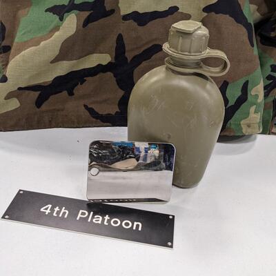 #154 Army Canteen/Mirror/4th Platoon
