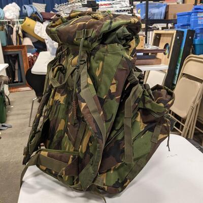#164 Army Camo Backpack