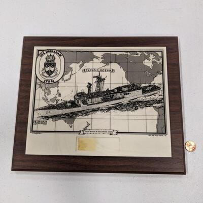 #170 USS Ingraham Plaques