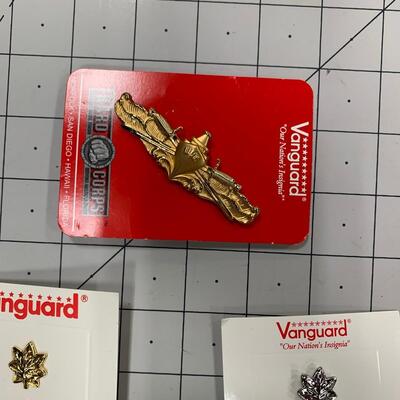 #180 Vanguard Buckle & Pins