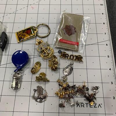 #188 Pins, Keychains & More