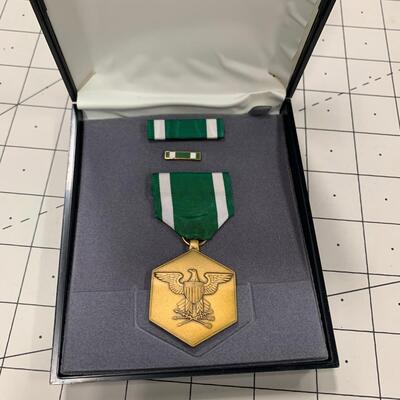 #192 Military Medal In Case