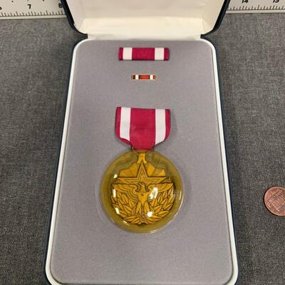#194 Military Medal In Case
