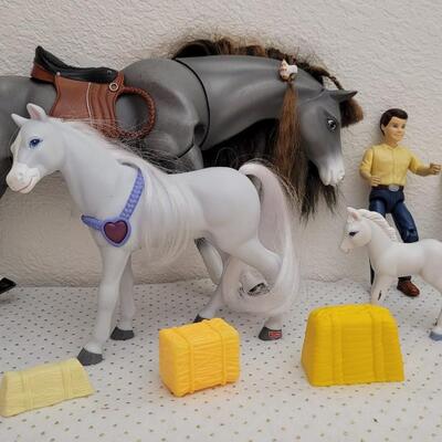 Lot 170: Large Assortment of Equestrian Children's Toys