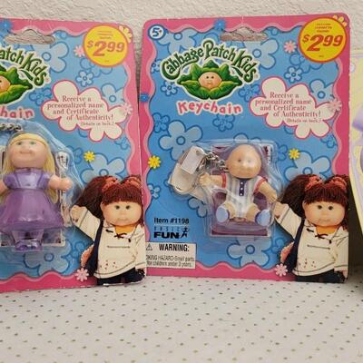 Lot 174: Assorted NEW Cabbage Patch Kids Keychains