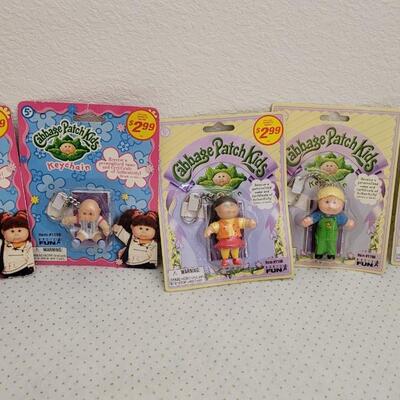 Lot 174: Assorted NEW Cabbage Patch Kids Keychains