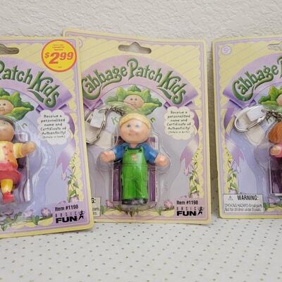 Lot 174: Assorted NEW Cabbage Patch Kids Keychains