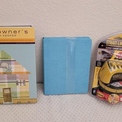 Lot 176: Homeowners Bundle - New Straight Level, Journal and Record Book 