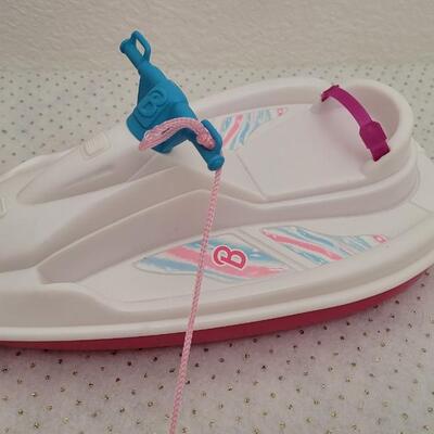 Lot 190: Vintage BARBIE Jet Ski and Stroller