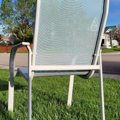 Lot 206: (2) Vintage Outdoor Patio Chairs 