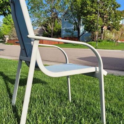 Lot 206: (2) Vintage Outdoor Patio Chairs 
