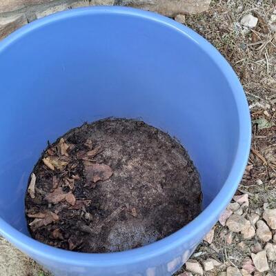 Lot 207: 14" Tall x 15" Wide Large Flower Pot 