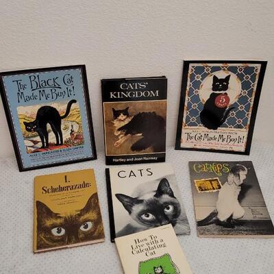 Lot 211: Assorted Cat Theme Books 