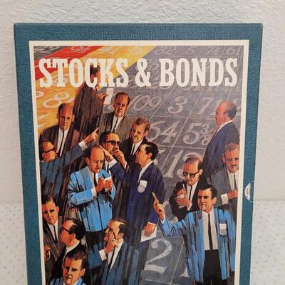 Lot 217: Vintage Family Board Games - Executive Decision + Stocks and Bonds