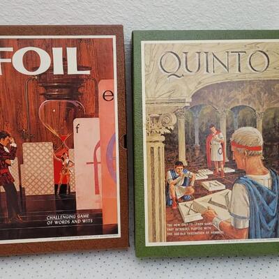Lot 218: Vintage Family Board Games - FOIL and QUINTO