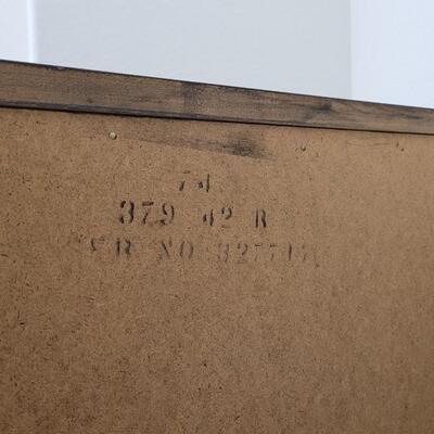 Lot 220: Vintage LANE Mid Century Modern Dresser 46" x 18" x 36" 