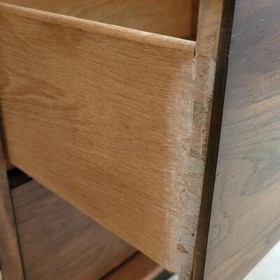 Lot 222: Vintage LANE Mid Century Modern Dresser w/ Mirror